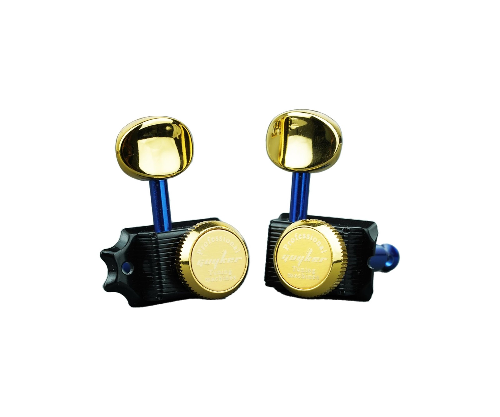 Guyker 6 Inline Vintage Guitar Lock String Tuners – Locking Tuning Key Peg