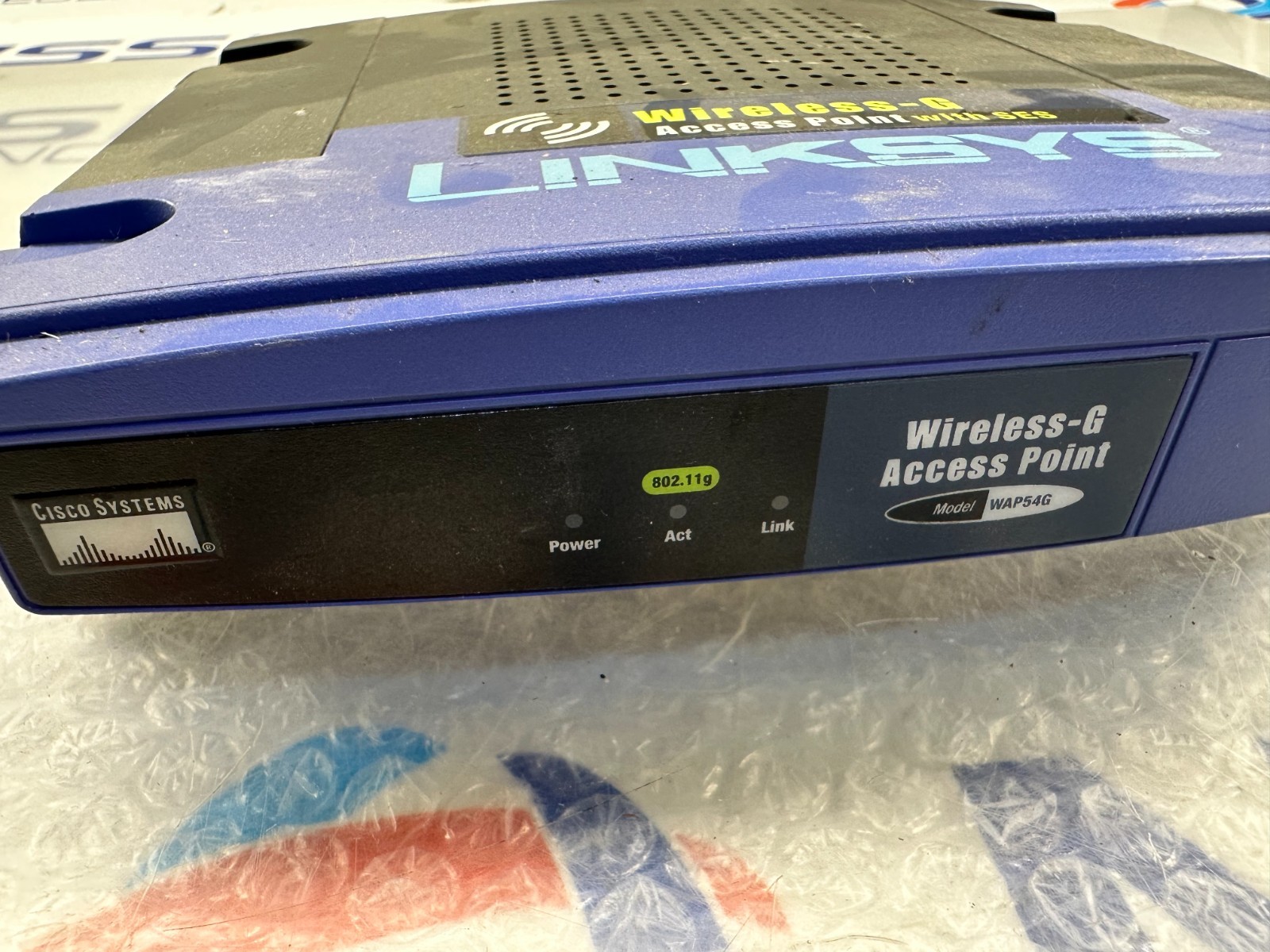LInksys WAP54G First Release Wireless G Access Point