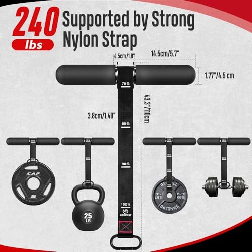 Forearm Strengthener & Forearm Exerciser, Wrist Roller with Thicker Black