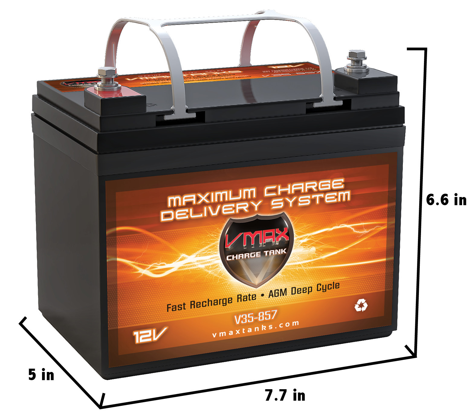 HOVEROUND COMP VMAX V35-857 AGM WHEELCHAIR & SCOOTER HICAP 35AH GROUP U1 Battery