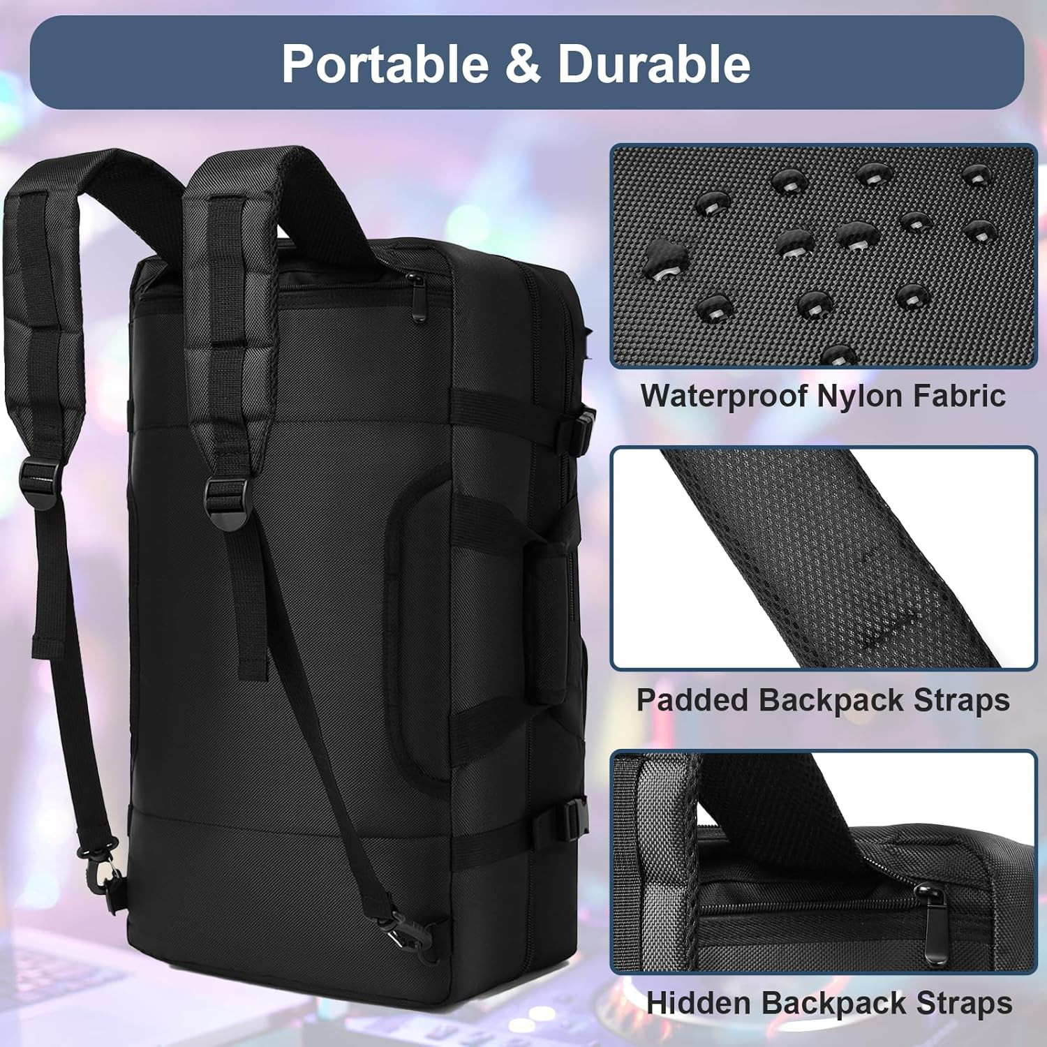 DJ Controller Case Compatible with DDJ 400 / DDJ-FLX4 / DDJ-REV1, DJ Carrying Ca
