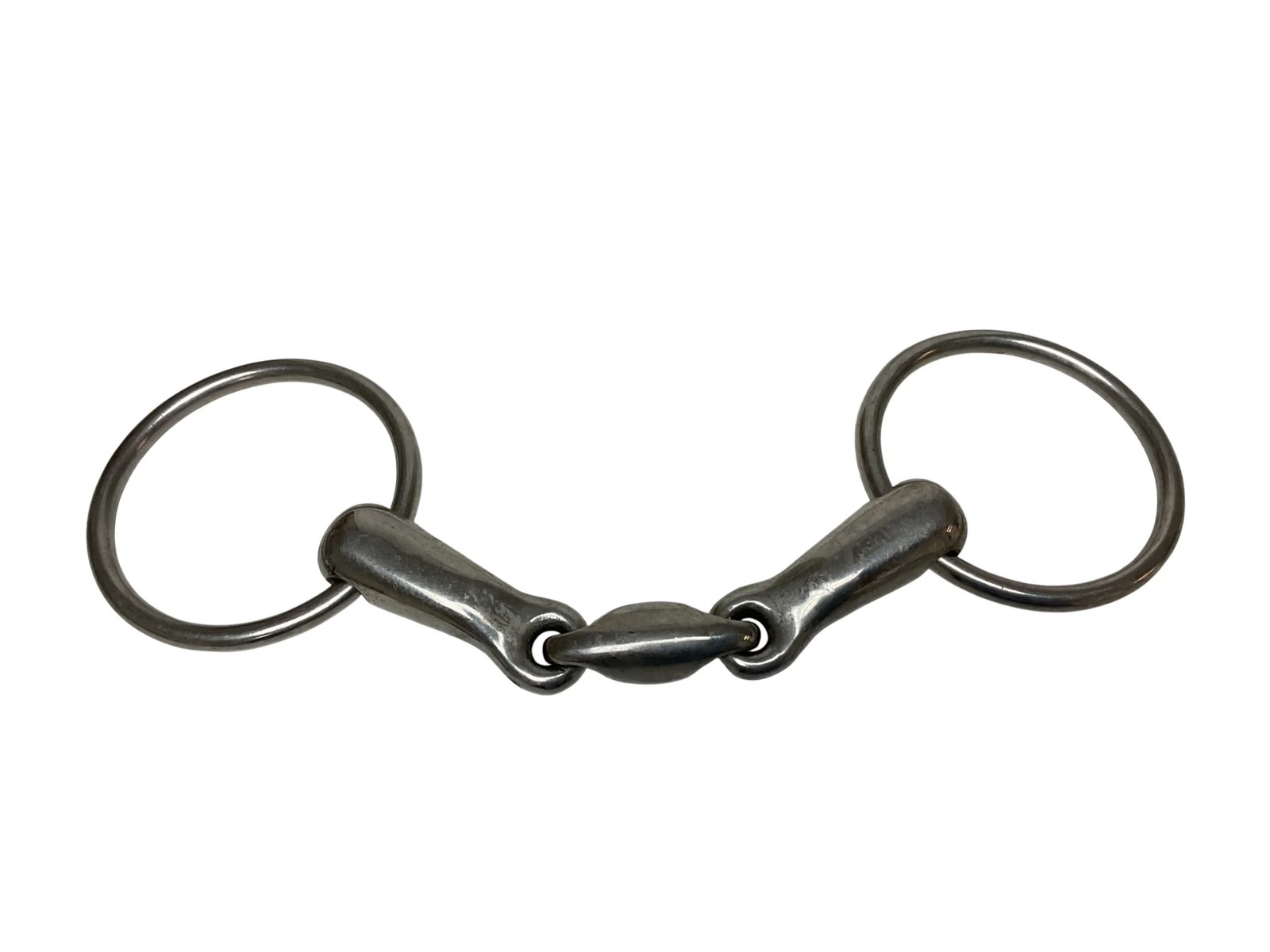 Dublin Metalab Double Joint Loose Ring Snaffle Bit 4.5
