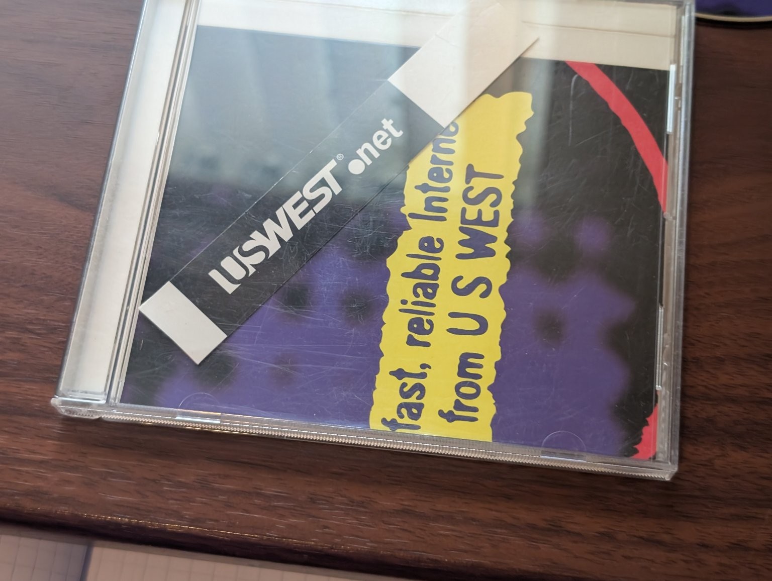 USWEST .net Internet Service Software Lot CD-ROM 2 Discs & Case
