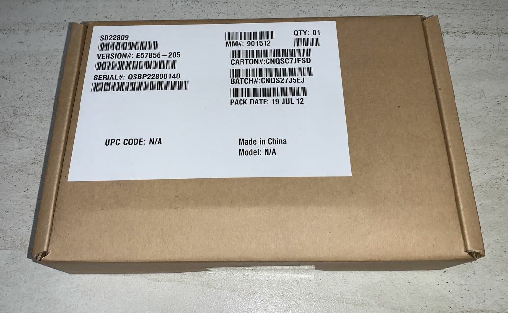 New Intel AXX6DRV3GEXP 6Drive Hot-Swap Expander Backplane