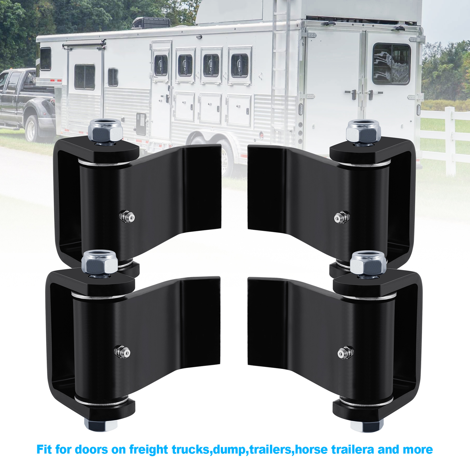 Door Hinges Weld On Trailer Hinges Heavy Duty Greaseable Dump Trailer Truck Gate