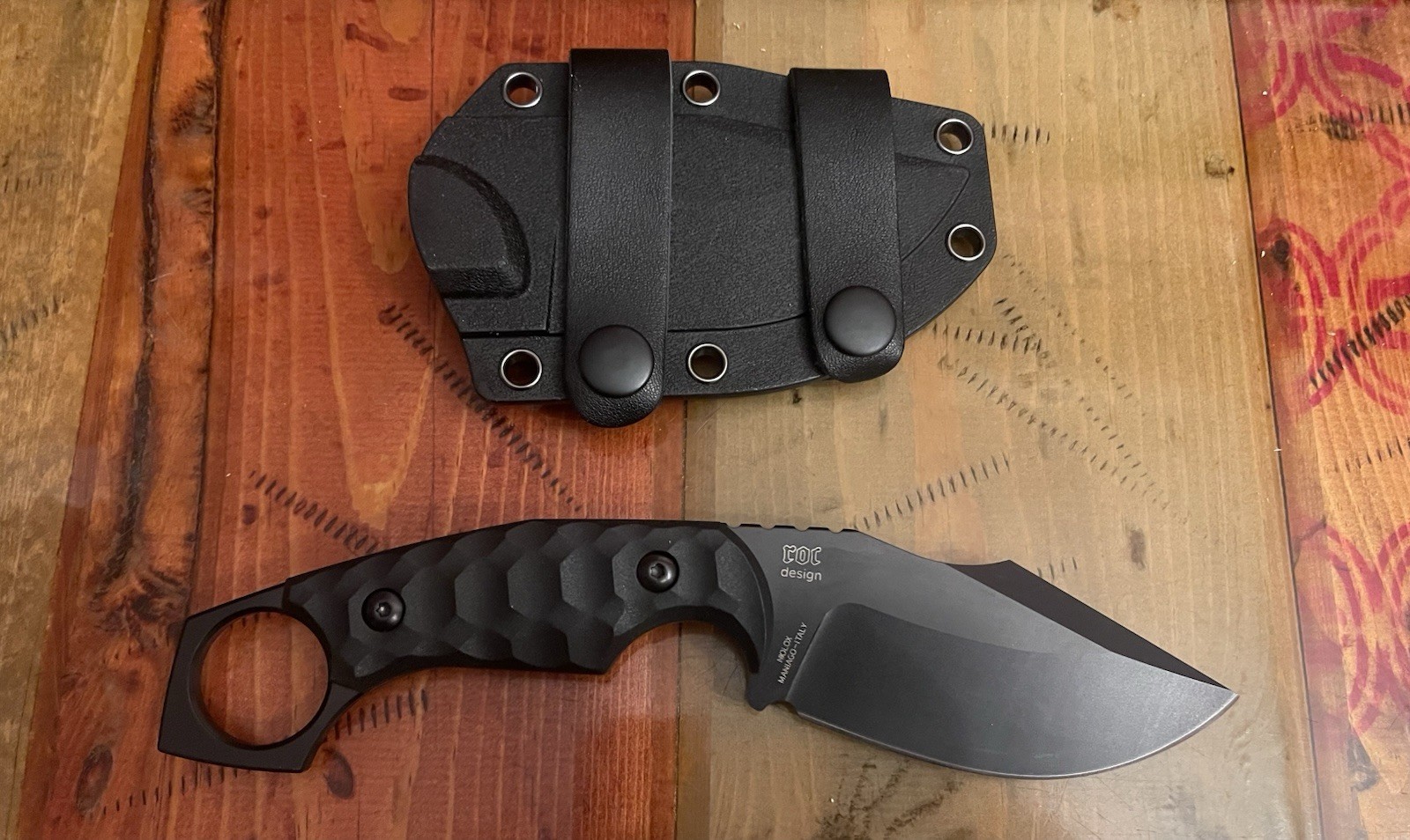 Fox ROC Thumper FX-633 By Black Roc Knives Tactical Survival