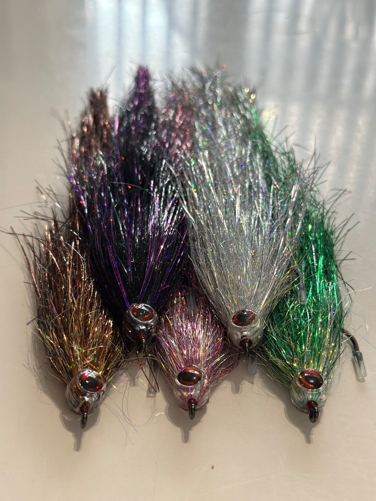 25cm Hand tied pike flies fishing lure
