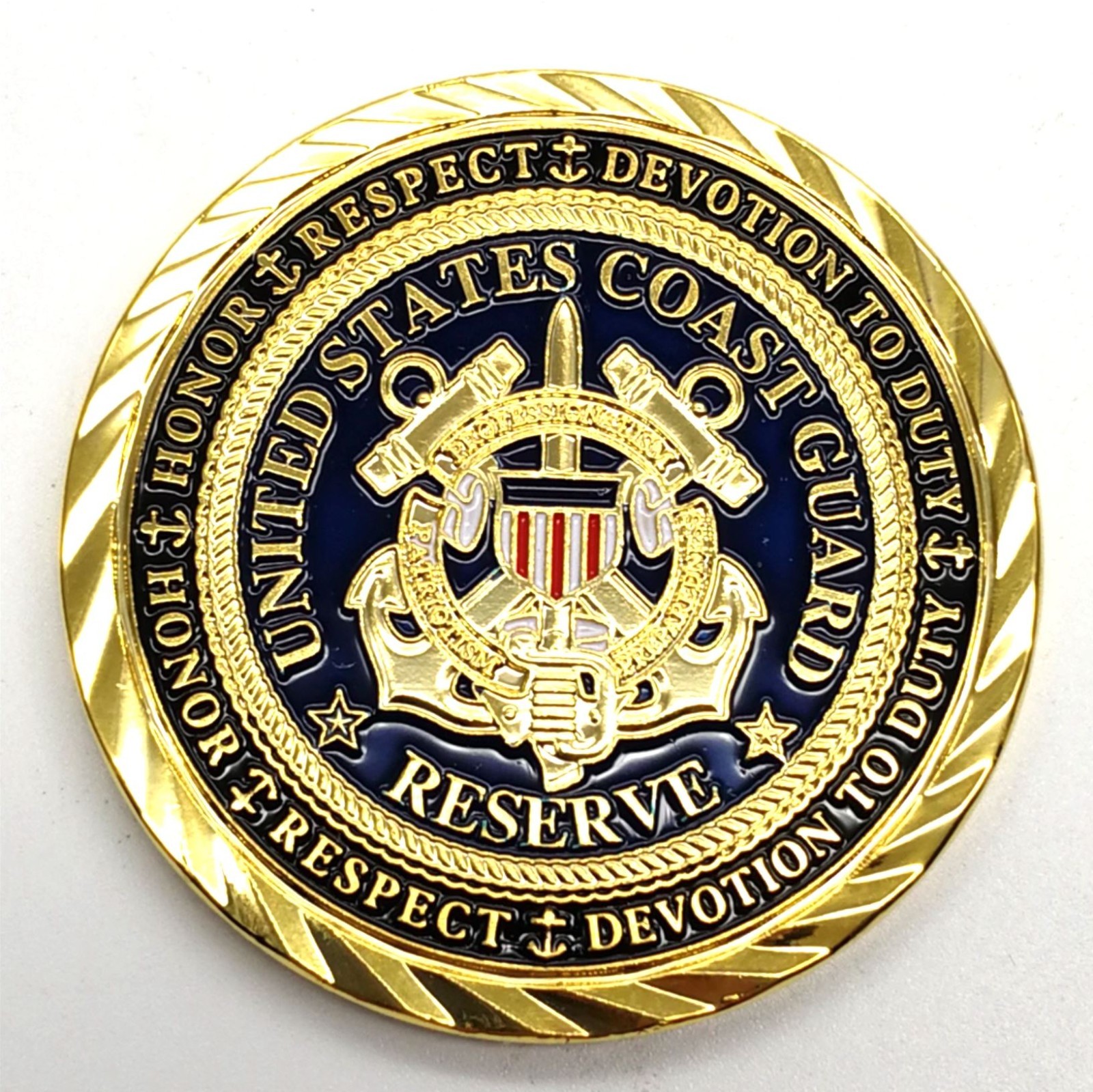 United States Coast Guard Reserve Challenge Coin USCG Semper Paratus