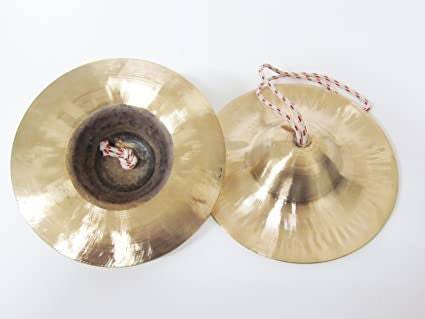 Bell Metal made Pair Of Manjira ,Ilathalam, iskcon kirtan kartal ,indian