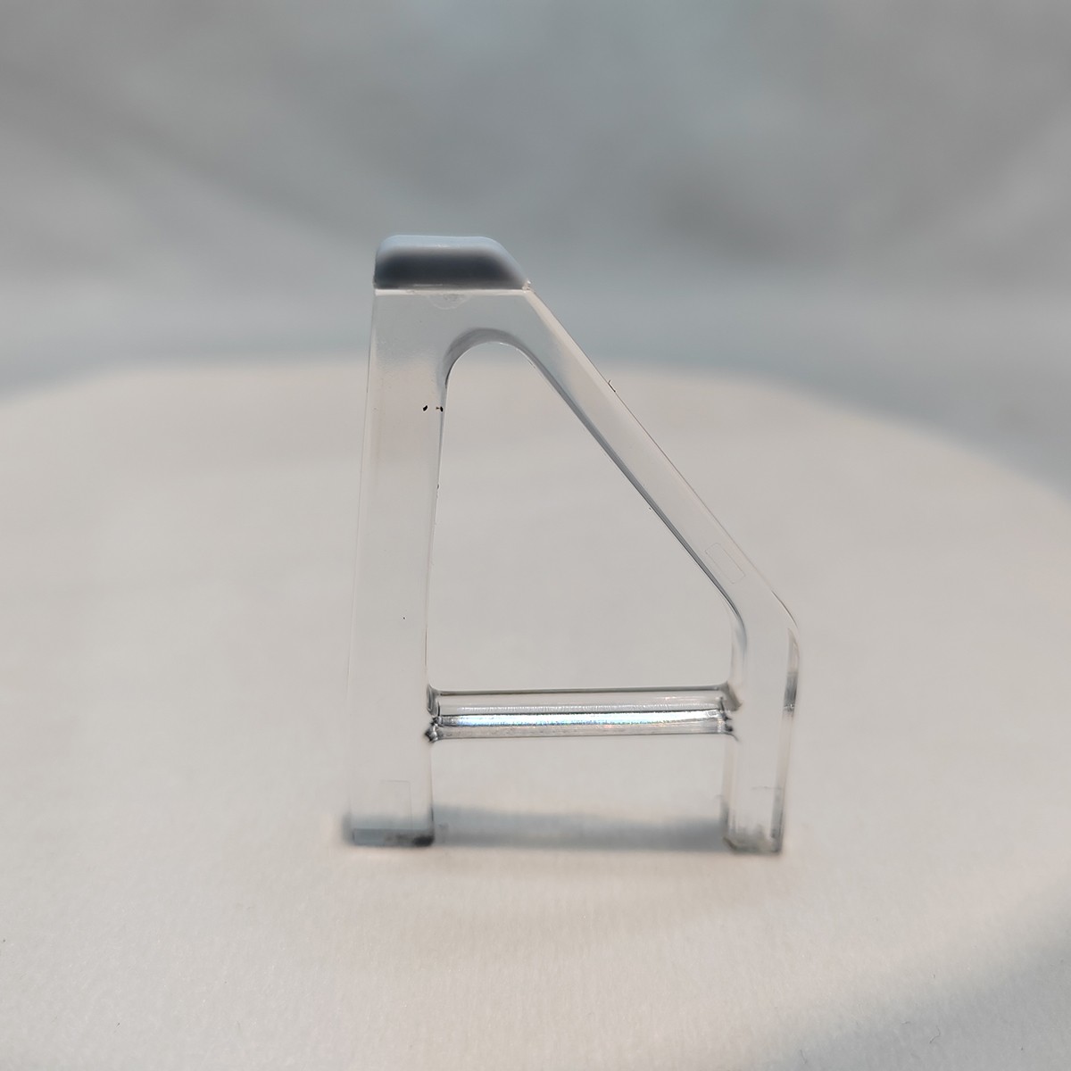 For PS5 Slim Console Horizontal Mount Bracket Clear Holder w/Anti-slip Pad Stand