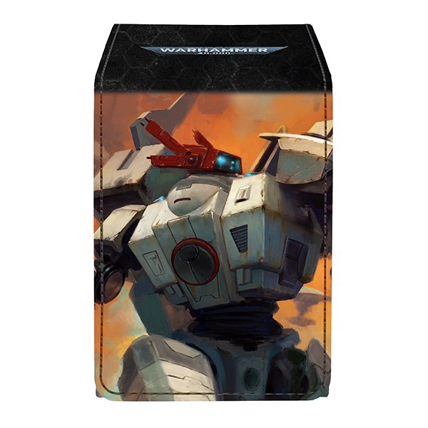 Warhammer 40k T'au Codex Alligned Alcove Ultra Pro flip box card box for MTG