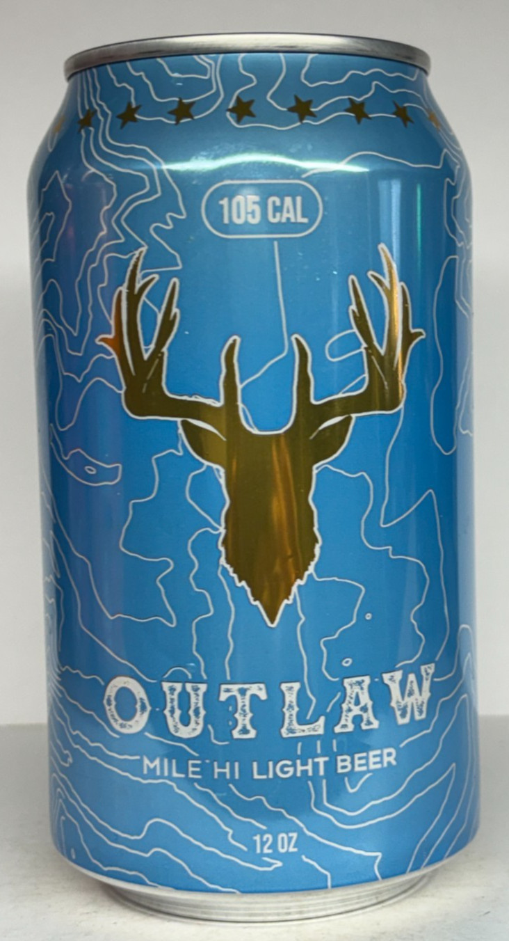 Outlaw 12 oz. Aluminum Beer Can