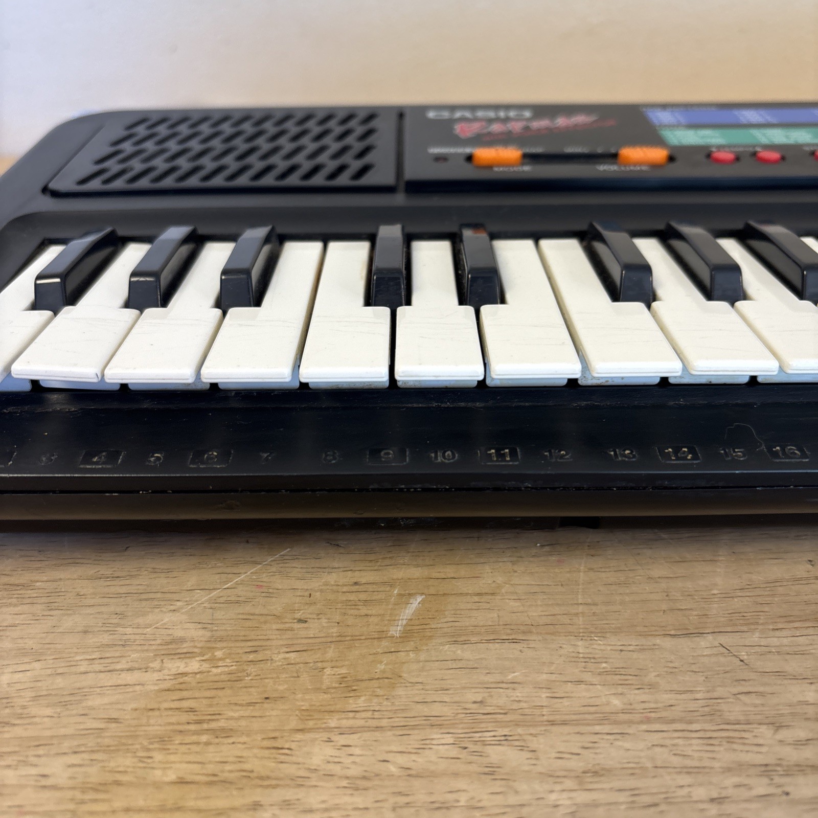 Vintage 1991 Casio Rapman Rap-1 Electronic Keyboard Voice Effector Working READ