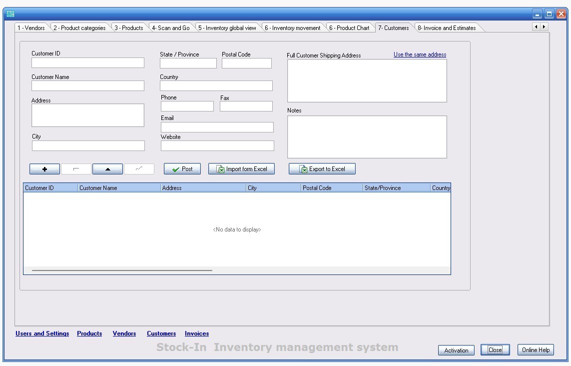 Windows Inventory and Invoice Software | Estimates | Barcode | Excel Import