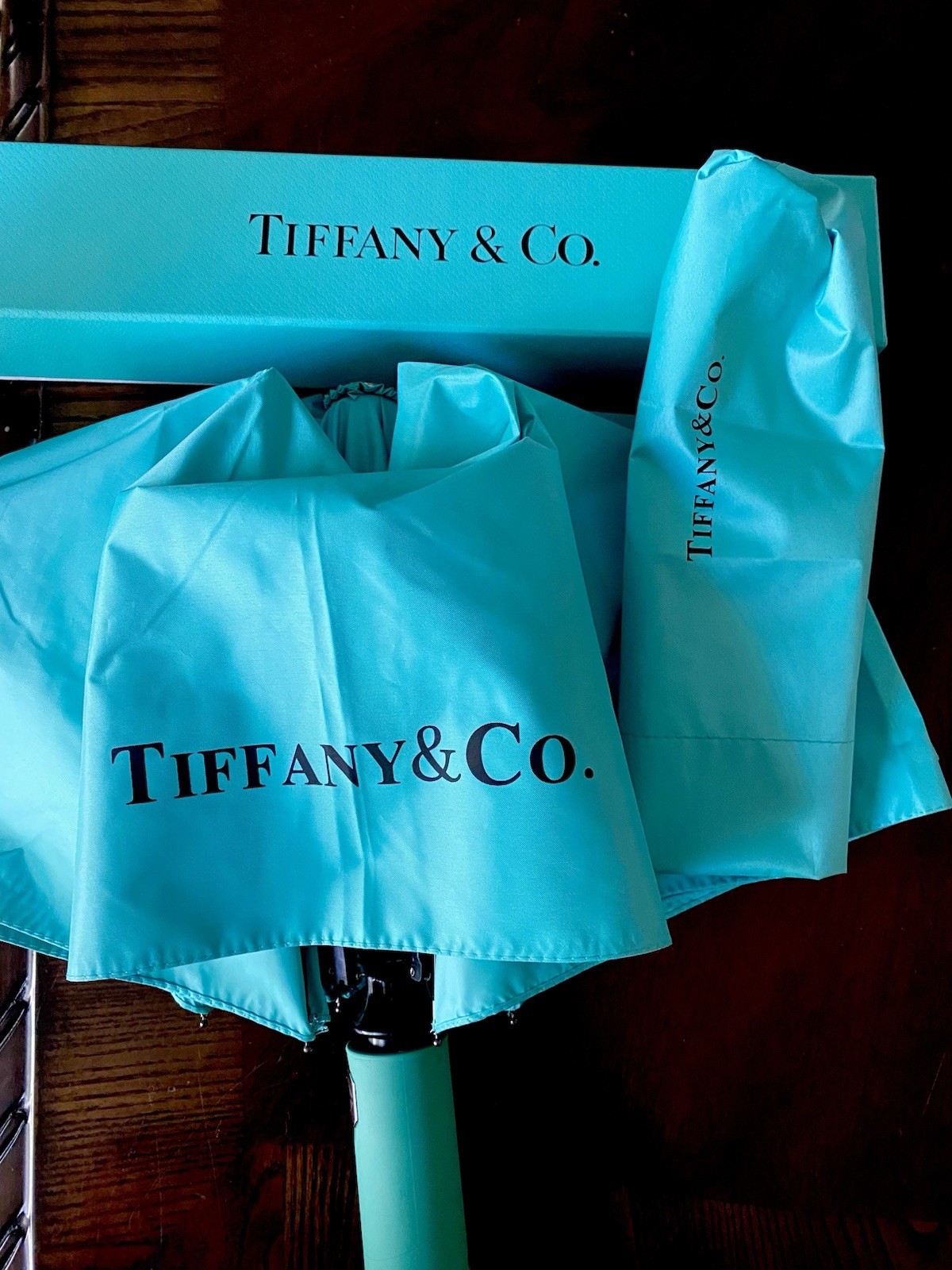 Tiffany & Co 40" Automatic Umbrella
