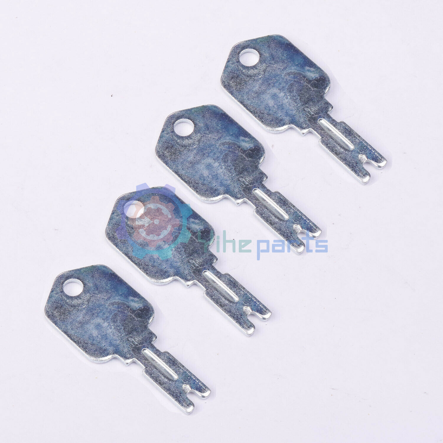 4pcs Ignition Key 166 186304 for Clark Crown Gradall Gehl Hyster Komatsu Yale