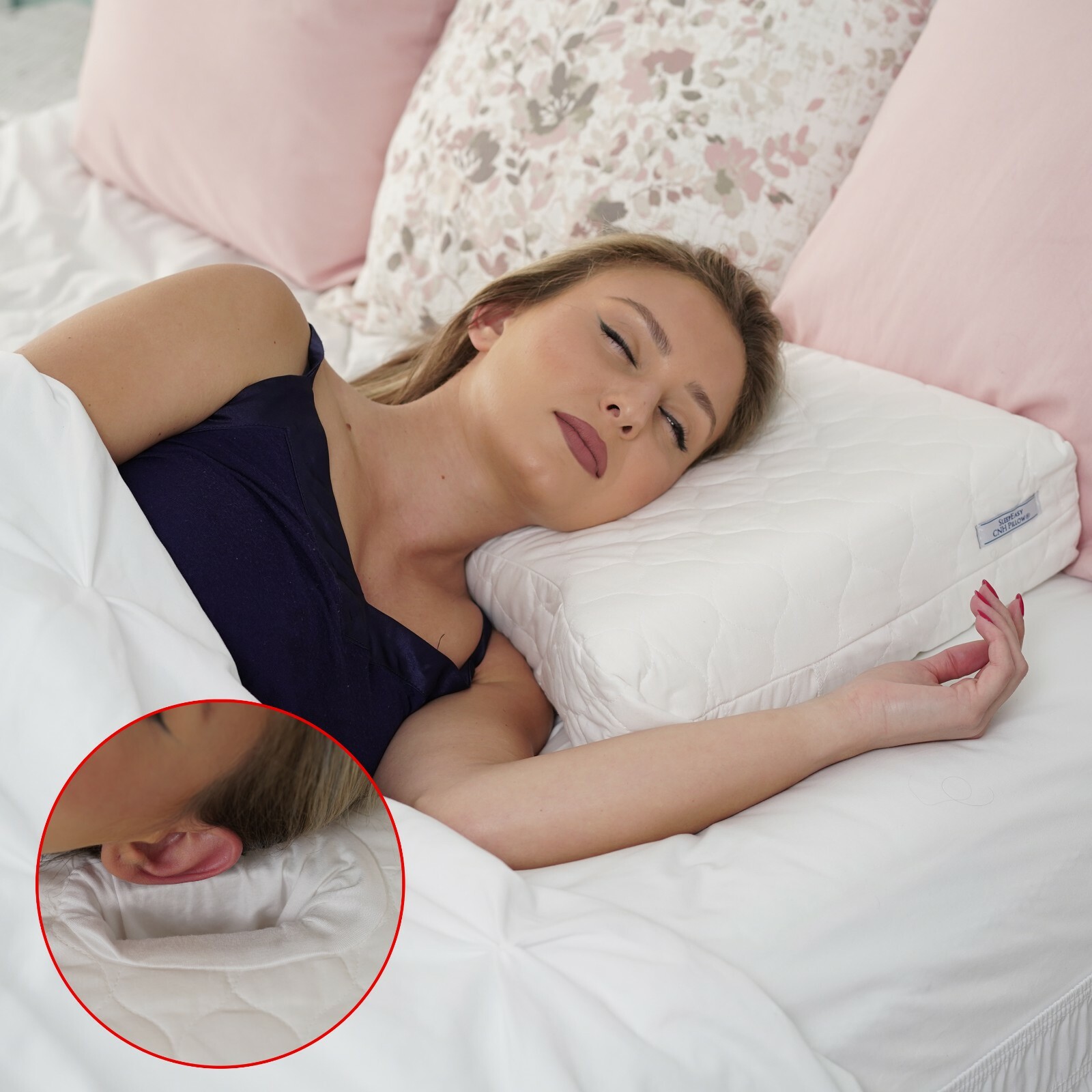 SleepEasy CNH Pillow for Ear Pain