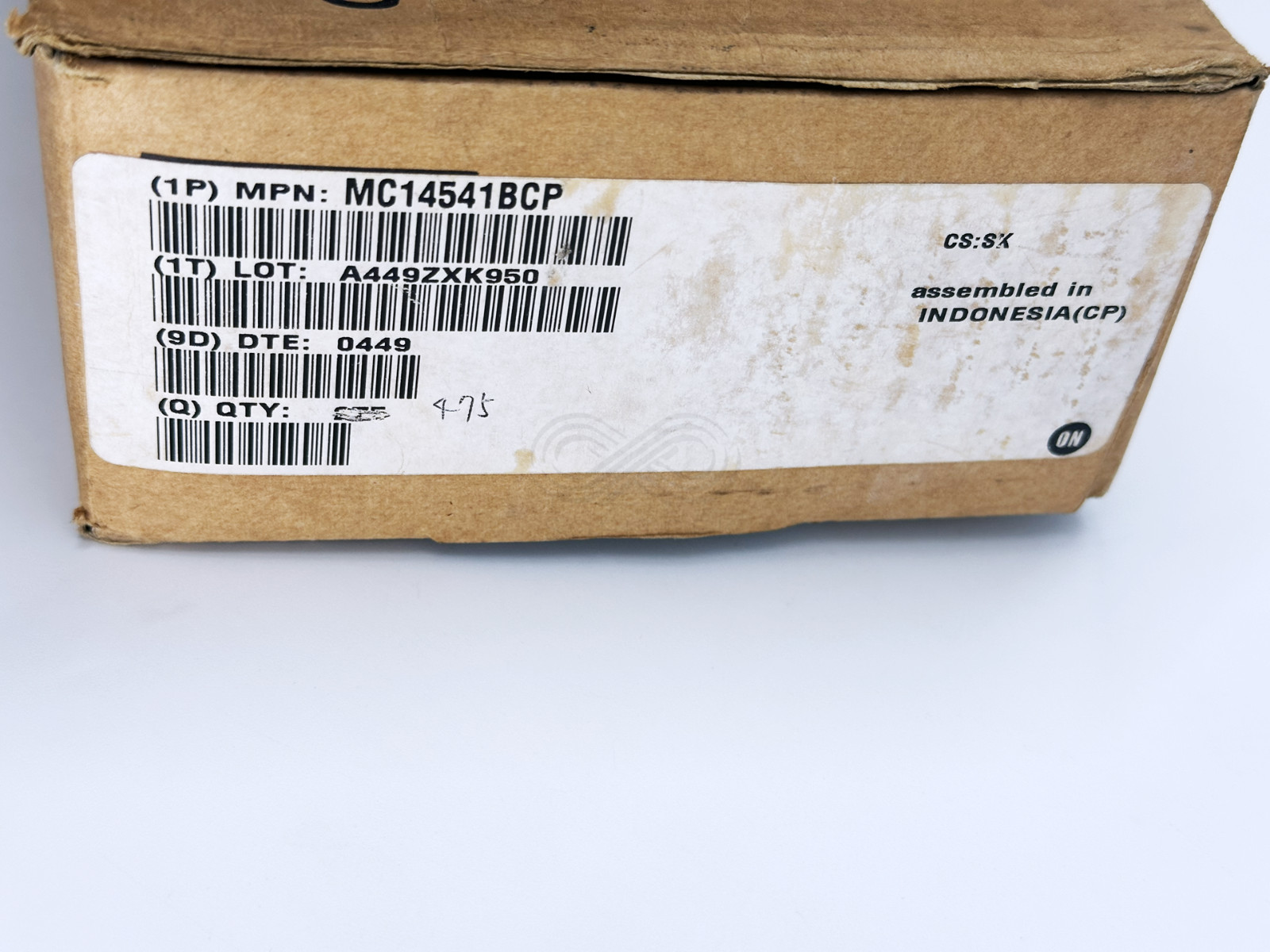 2X MC14541BCP MC14541 Onsemi Programmable Timer 16 Stage Binary Counter DIP-14
