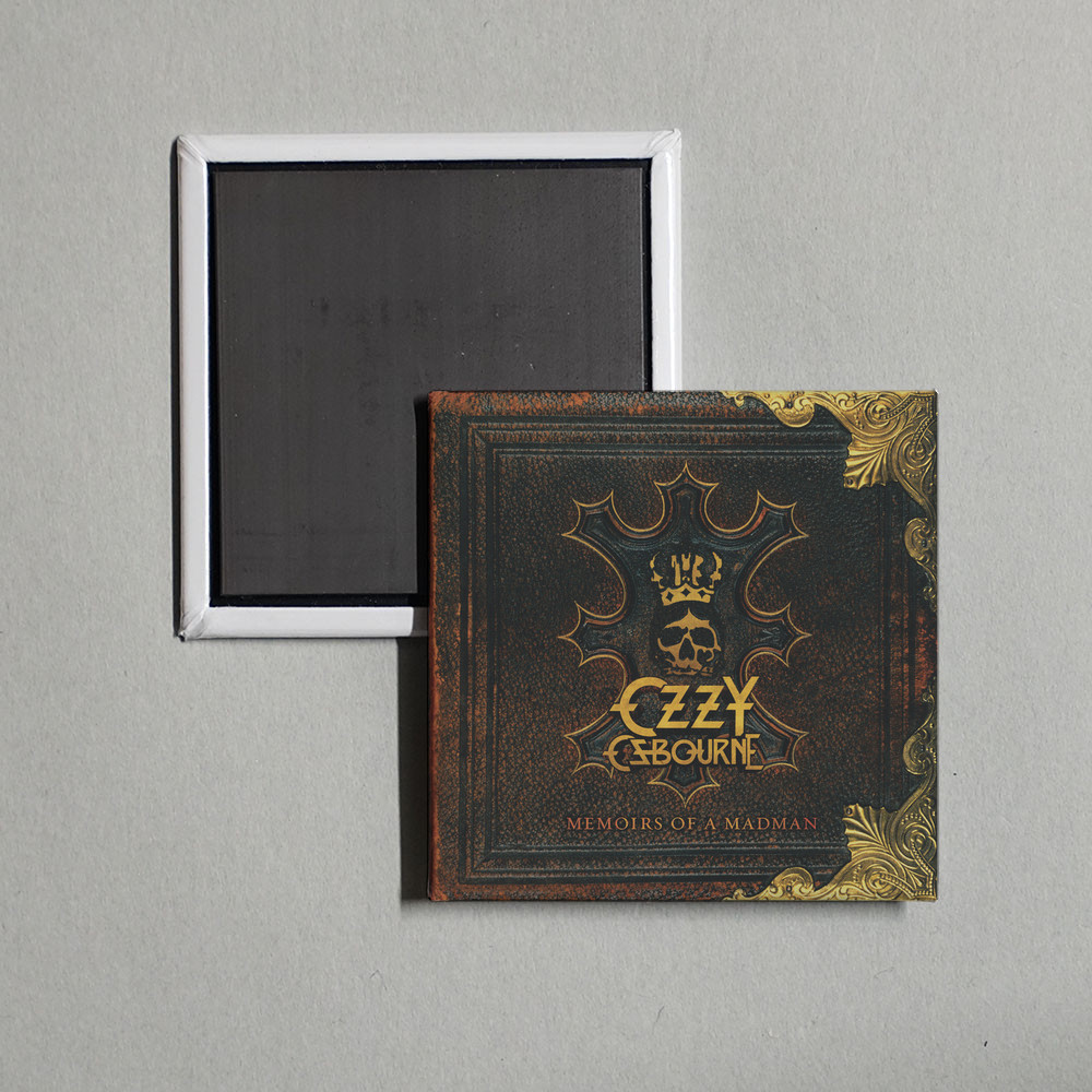 Ozzy Osbourne - Memoirs of a Madman Album Cover Locker Fridge Magnet