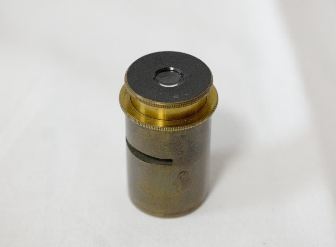 microscope antique Simon Pressl's "achromatic" microscope