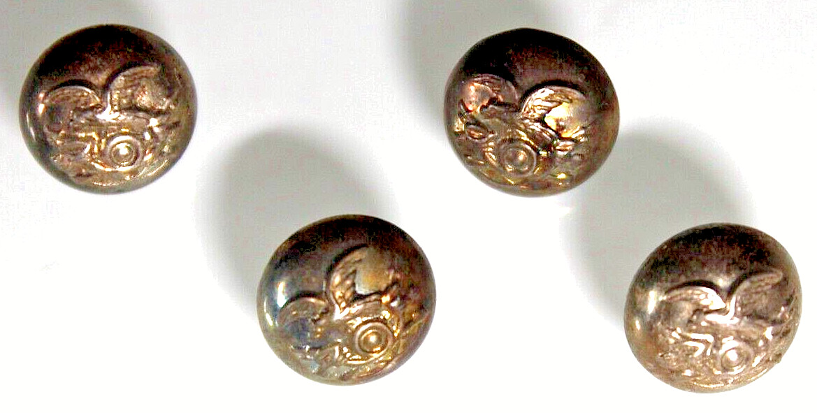 Military Buttons Regio Esercito 1926 For Non-Commissioned Officers Alpini
