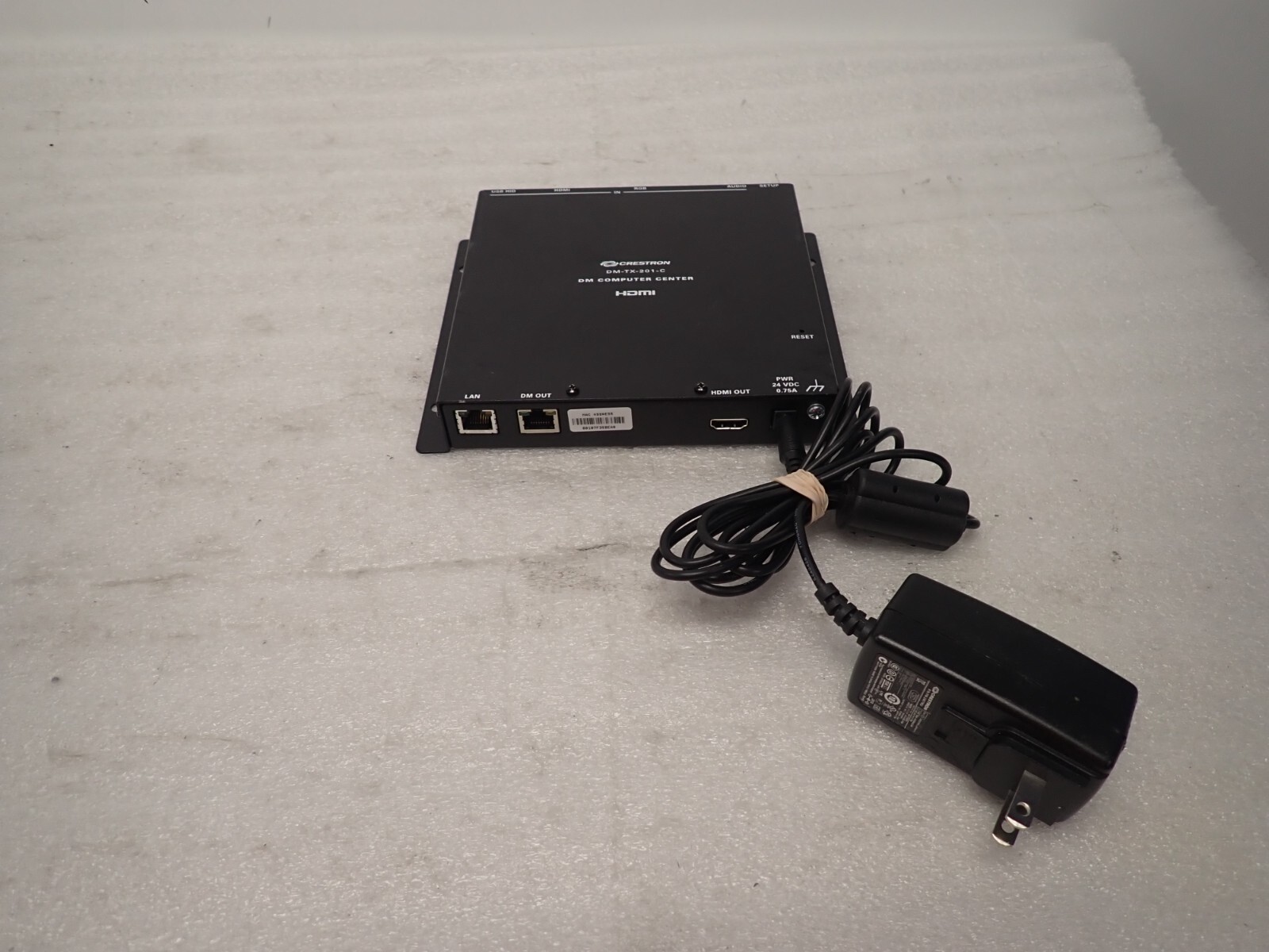 Crestron DM-TX-201-C DigitalMedia 8G Transmitter DM Computer Center w/ Adapter