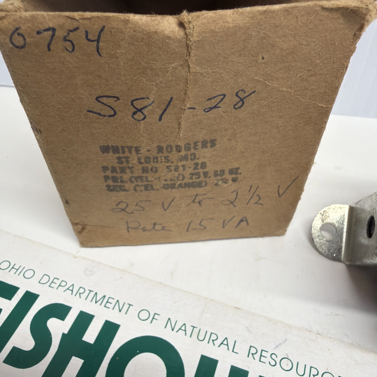WHITE-ROGERS S81-28 TRANSFORMER
