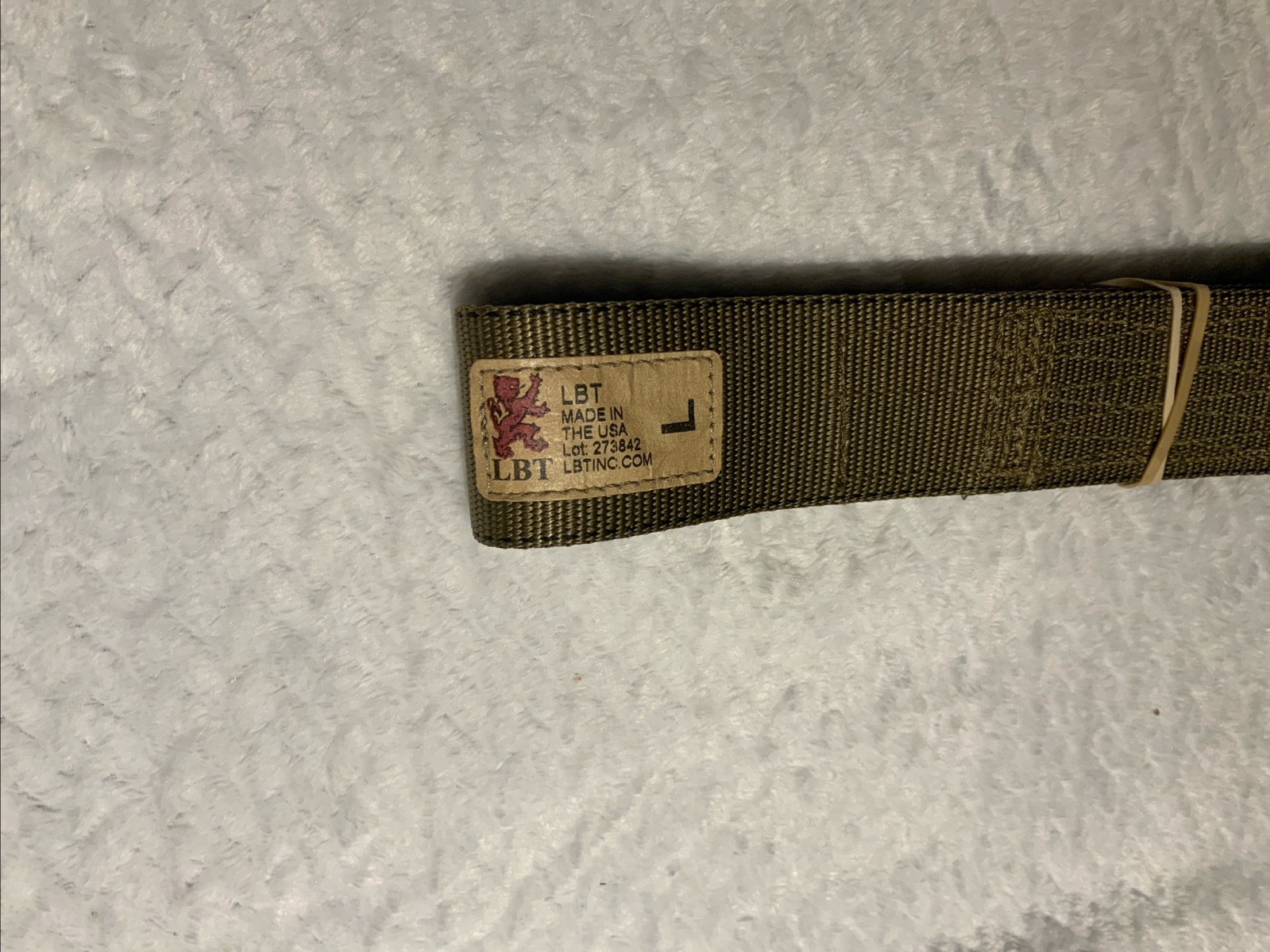 London Bridge Trading Riggers Belt Coyote Tan Size Large LBT-0612A-LG-CT