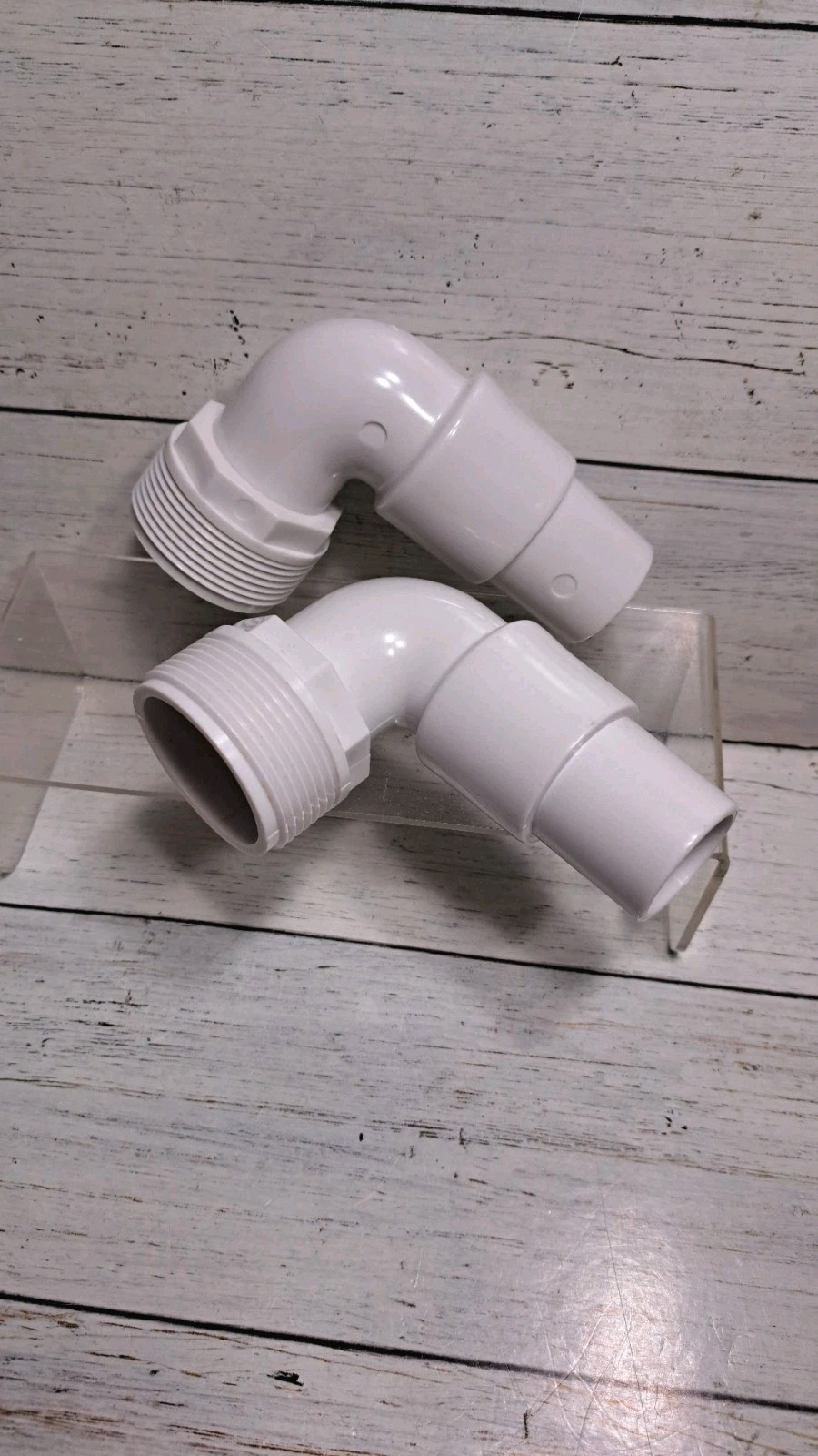 1-1/2" 90 degree Pipe to hose Elbow 2 Pavk Pvc Tank Parts Tank Fittings