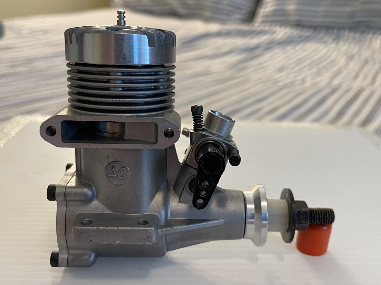 OS Max 40FP engine with E-3030 muffler