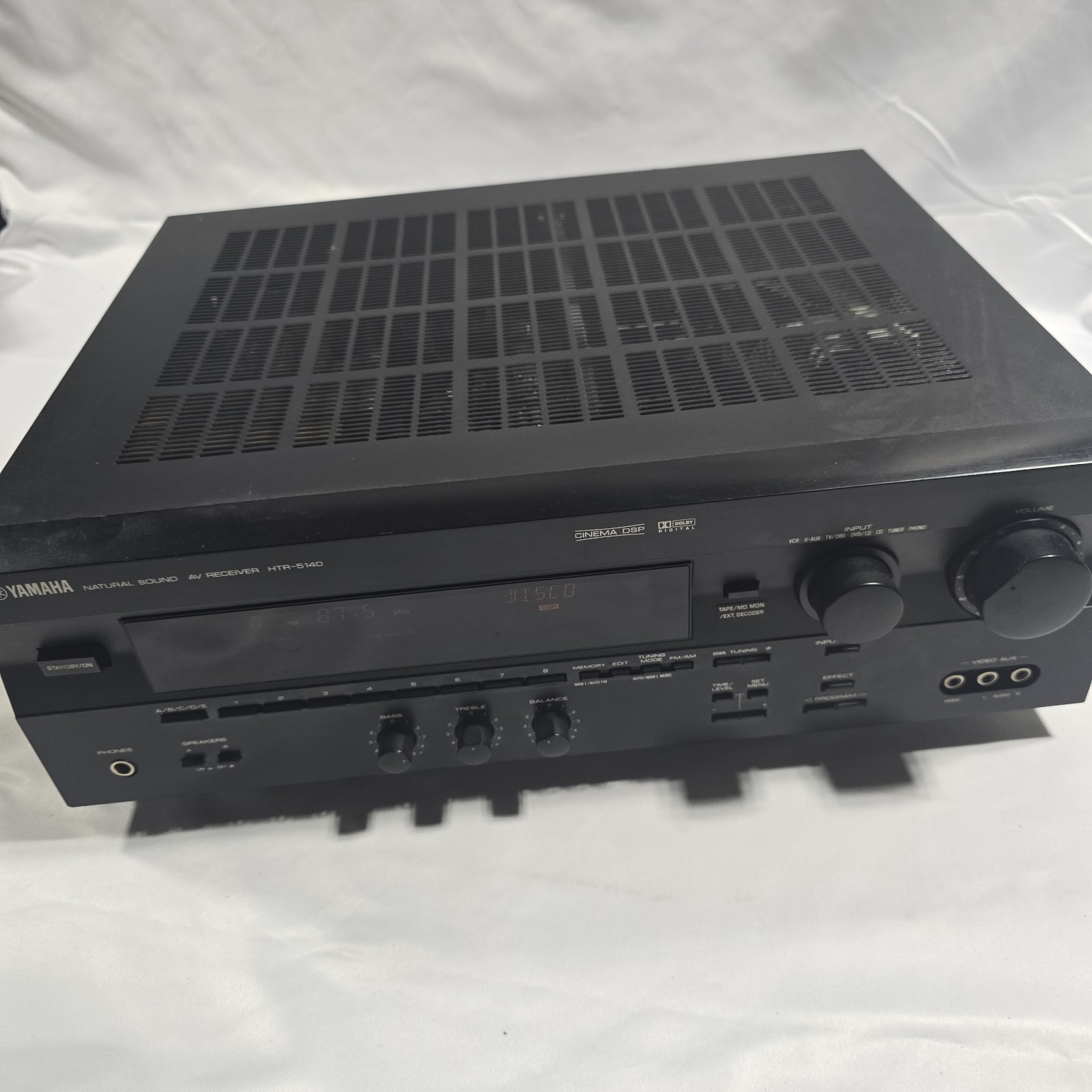 Yamaha HTR-5140 HiFi Stereo 5.1 Channel AM/FM Receiver w/ Phono. Read Note