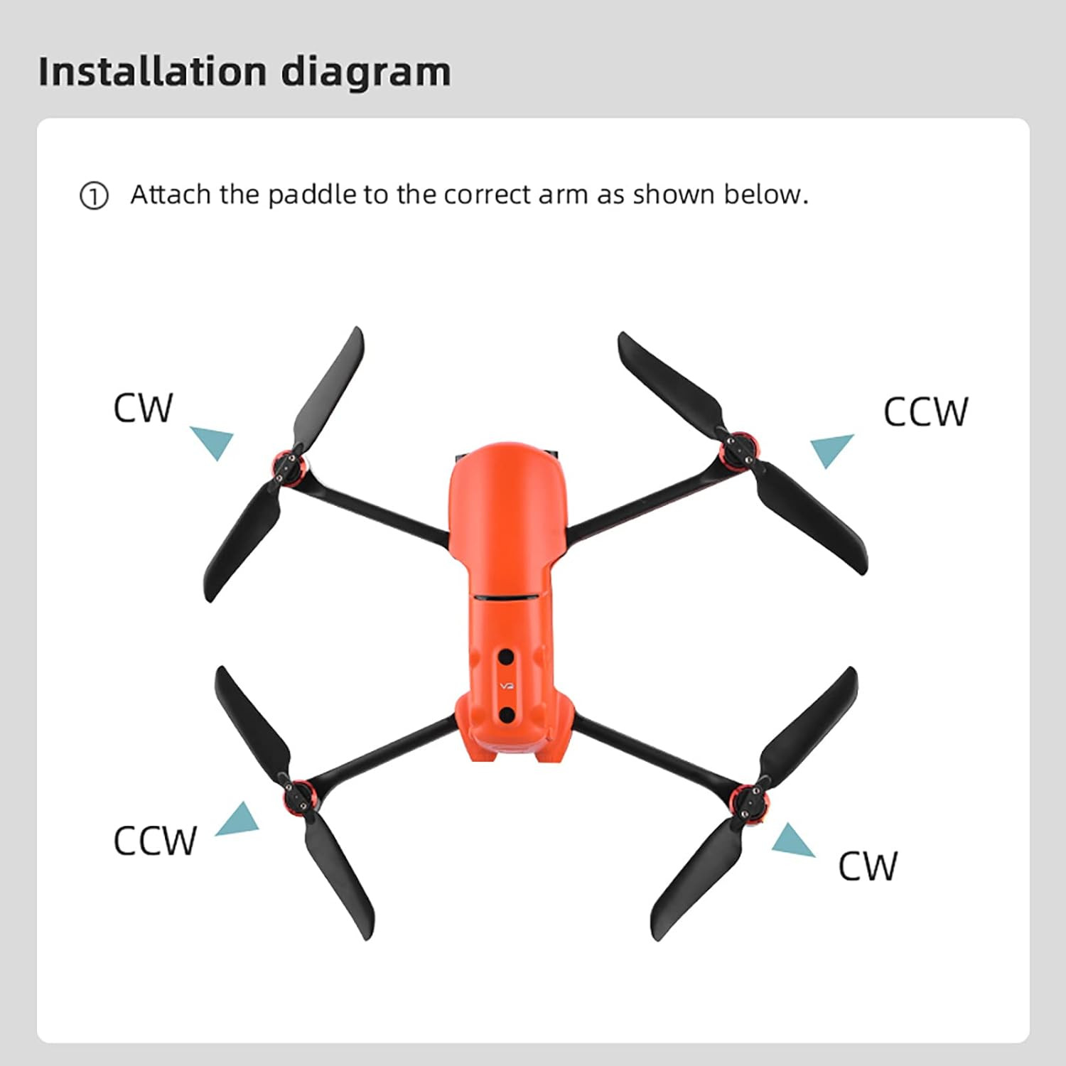 Low-Noise Propellers Compatible for Autel Robotics EVO Ii/Pro/Evo 2 Pro/Evo 2 Dr