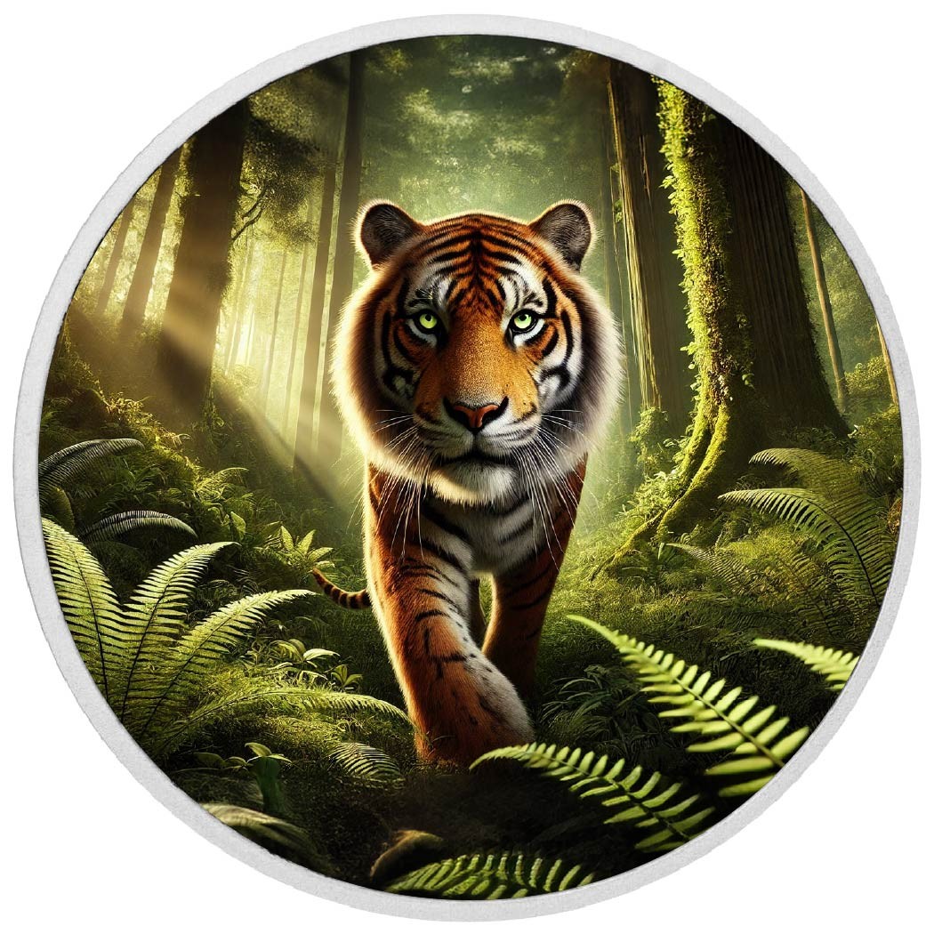 2026 Australia 1oz 9999 Silver BU Shadow of the Jungle Majesty Colouriized