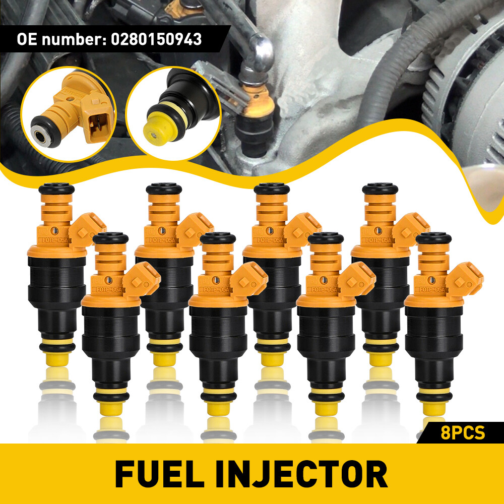 8*Upgrade Fuel Injectors For Ford F150 F250 F350 4.6L 5.0L 5.4L 5.8L 0280150718