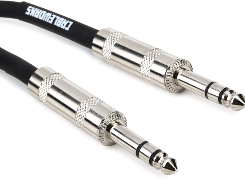 Gator Cableworks Backline Series Balanced Patch Cable - 3 foot (5-pack)