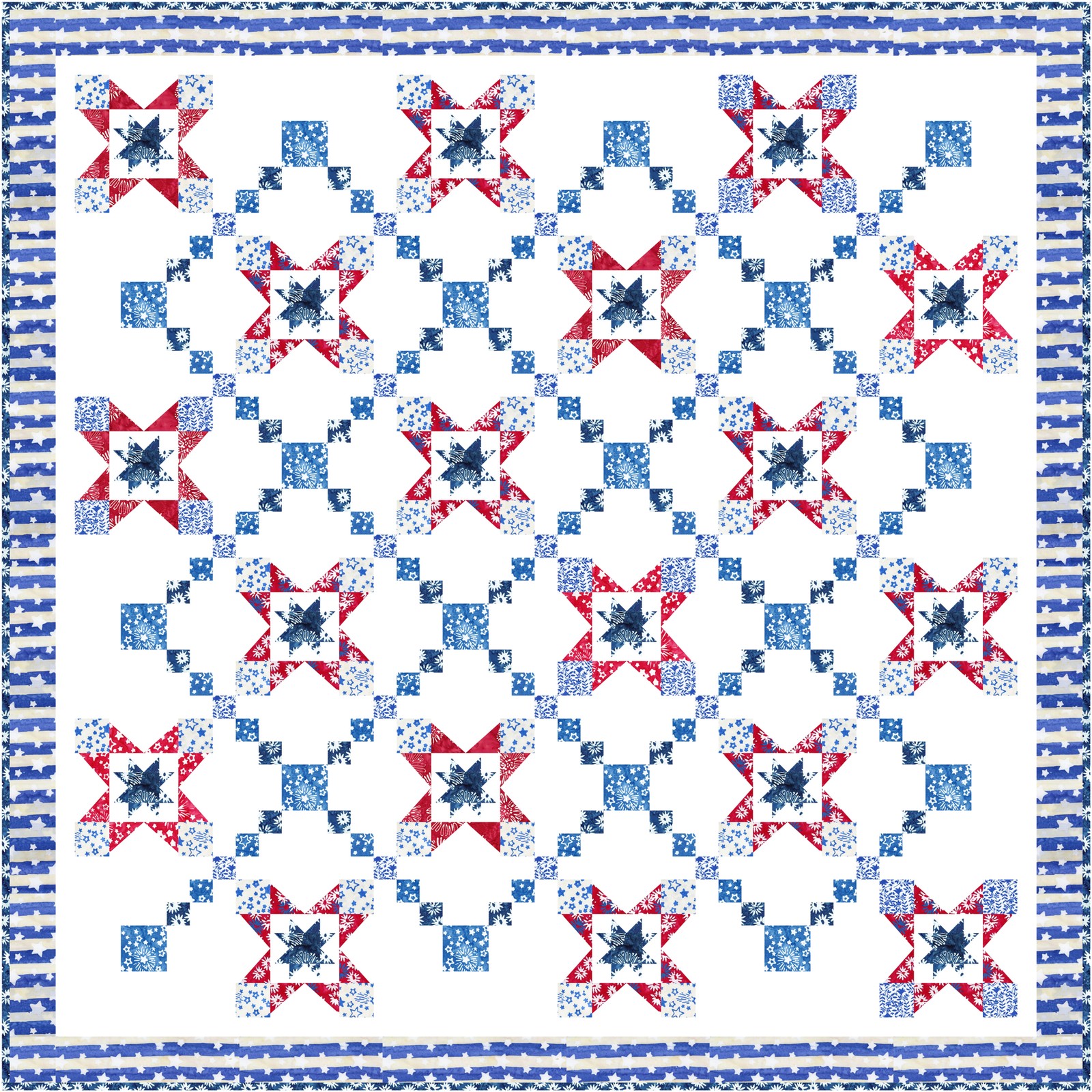 FREEDOM REIGNS Quilt Pattern PASTRY SHOP QUILTS