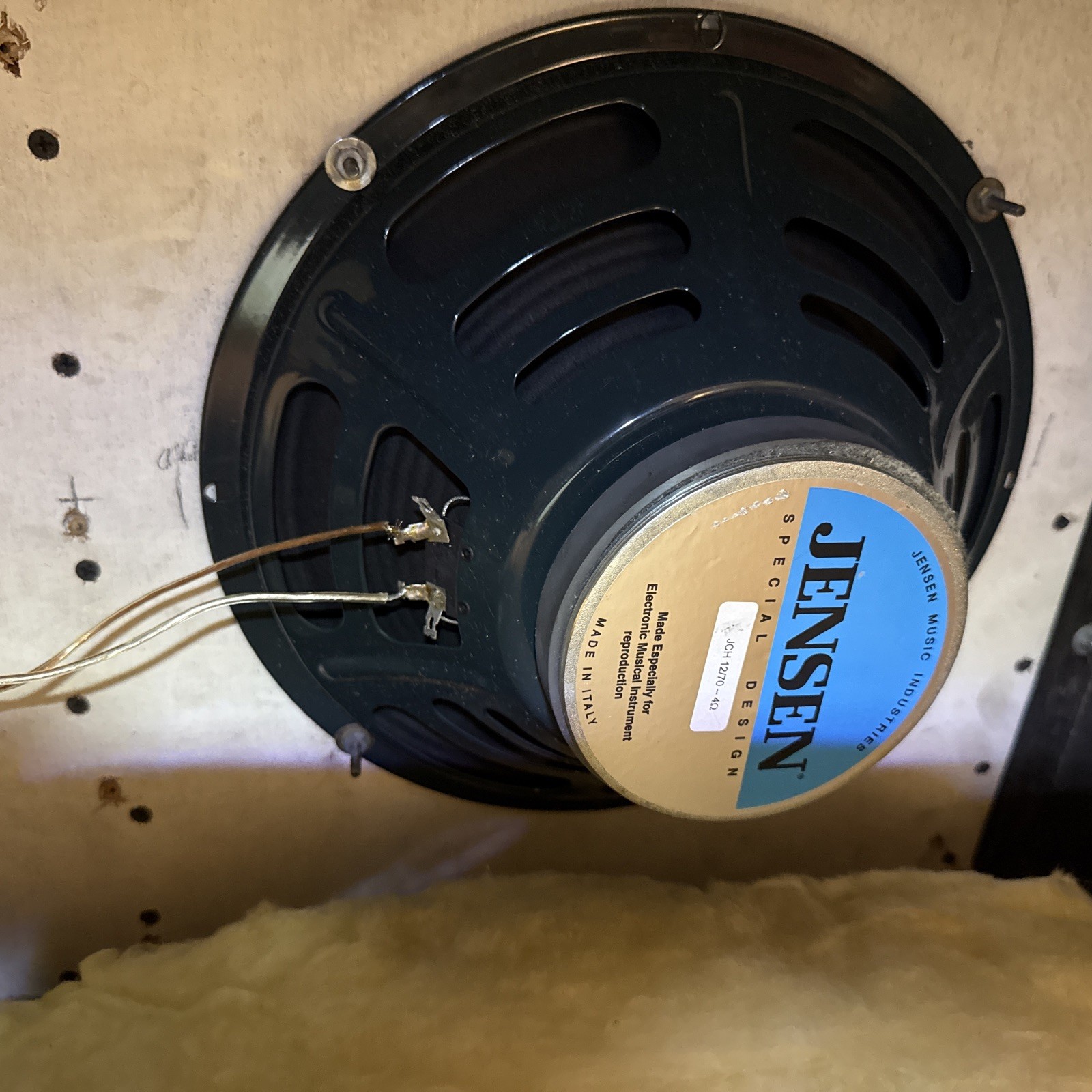 Jensen Speakers 12 inch 4 Ohms Made in Italy (2 available)