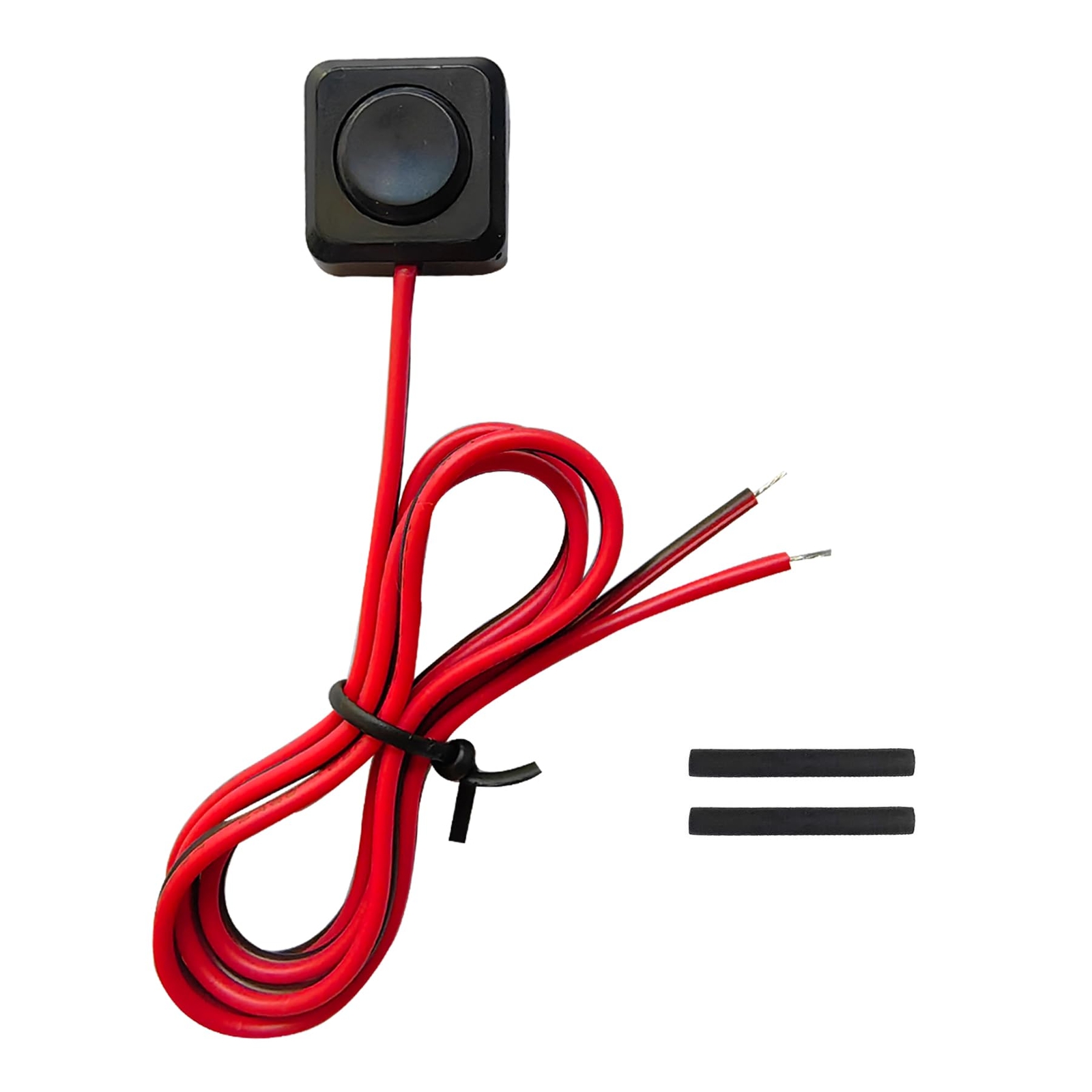 Momentary Push Button Switch 12V 24V Small Momentary Switch, 20 Inch Prewired
