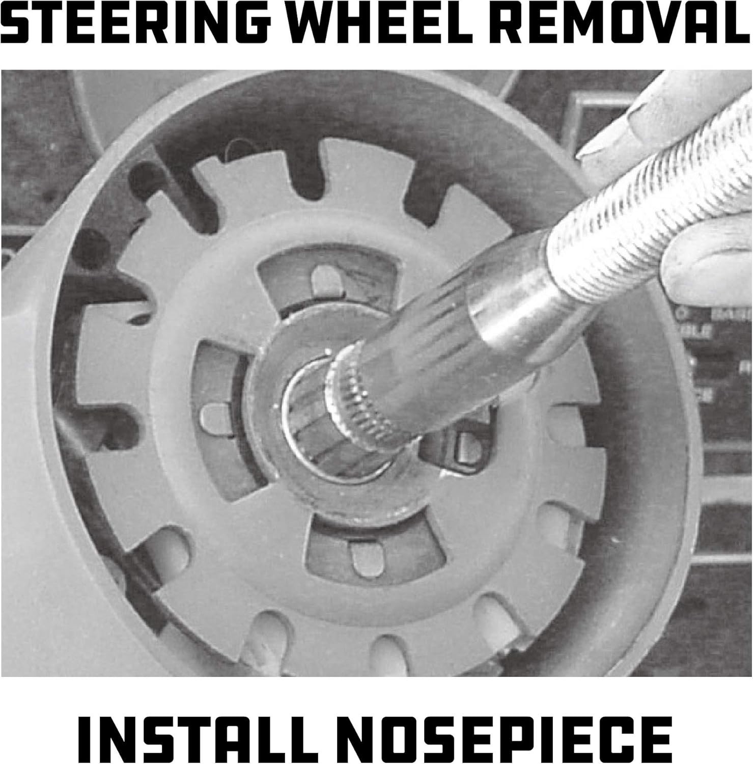 Master Steering Wheel & Lock Plate Remover Tool Set Installation Kit Puller Kit