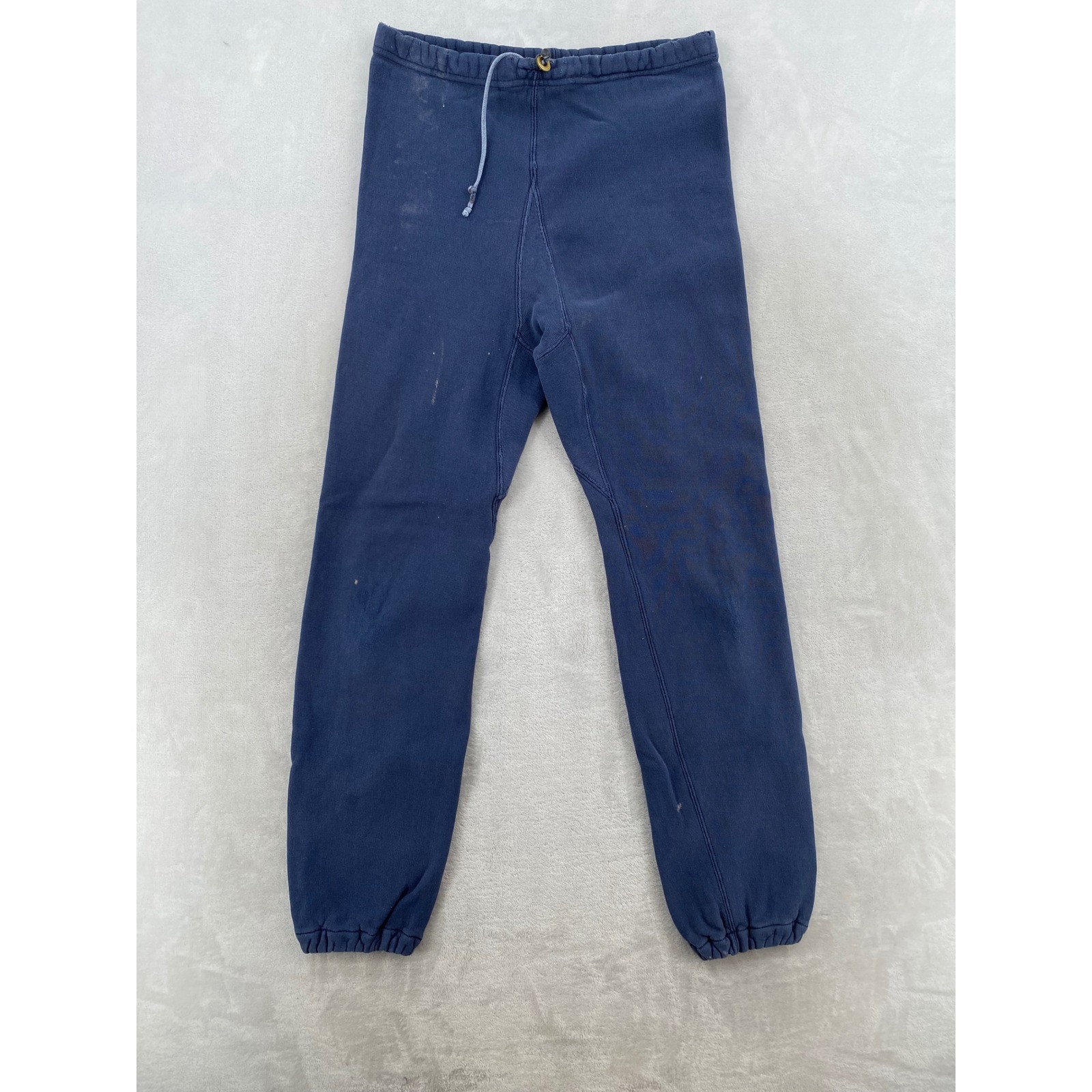 Vintage Champion Reverse Weave Sweatpants Navy Blue Joggers Mens M Relaxed Fit