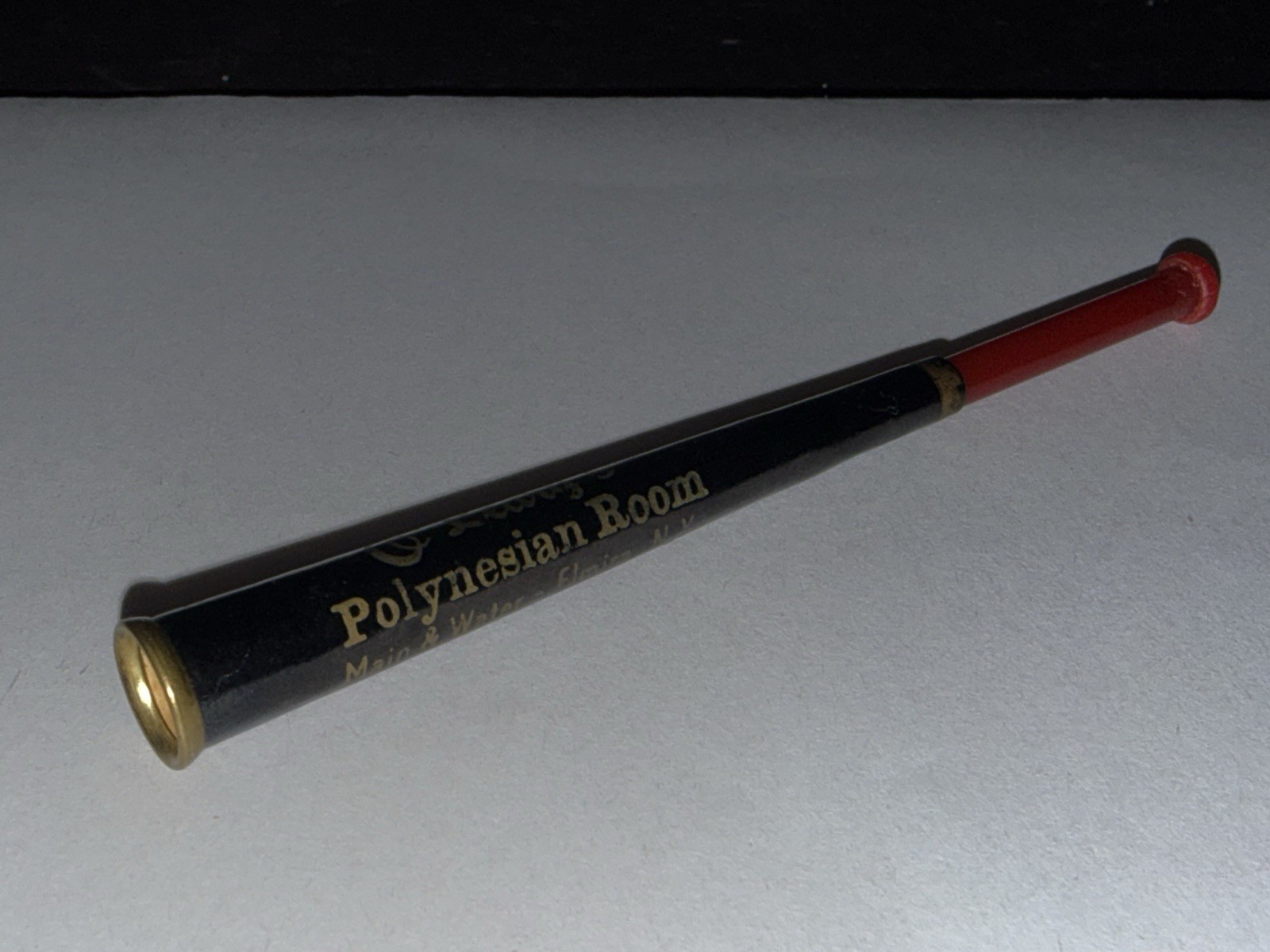 Vintage Advertising Cigarette Holder O’learys Polynesian Room Elmira Ny 1960s