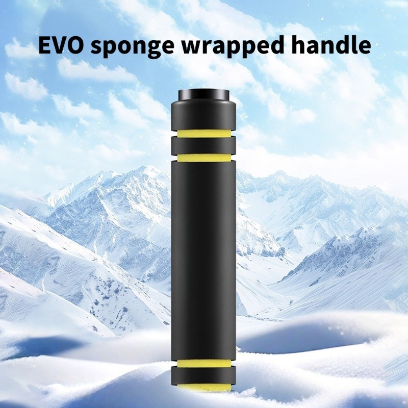 Windshield Wipe Scraper Snow Shovel with Foam Handle Windscreen Ice Scraper
