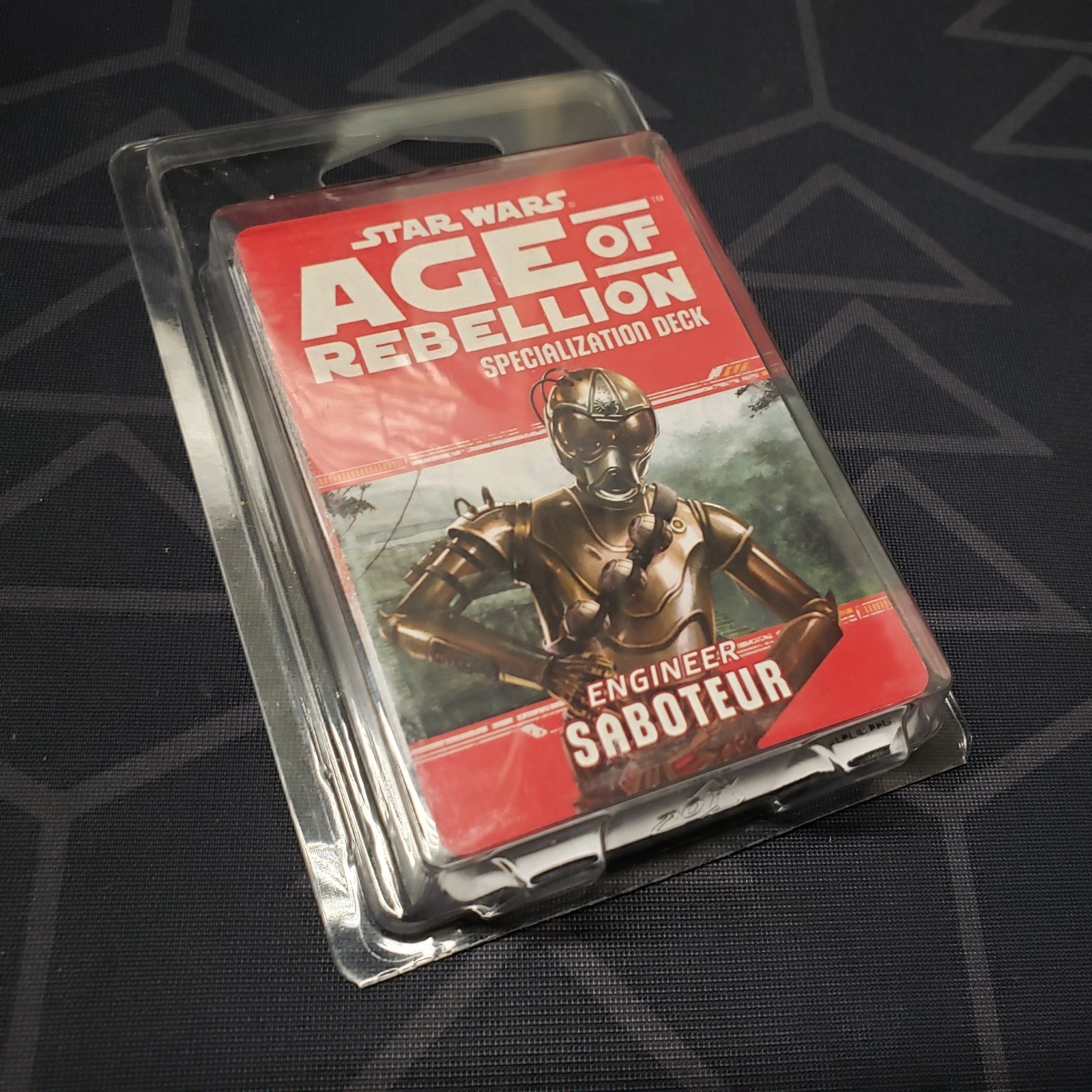 Star Wars: Age of Rebellion - Engineer Saboteur Deck (RPG Accessory) FFG special