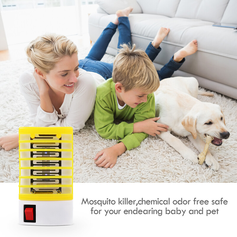 Bug Zapper, Fruit Flies Trap, Electric Mosquito & Fly Zapper/Killer Wall Plug in