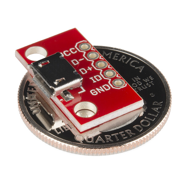 [ SparkFun BOB-12035 ] microB USB Breakout