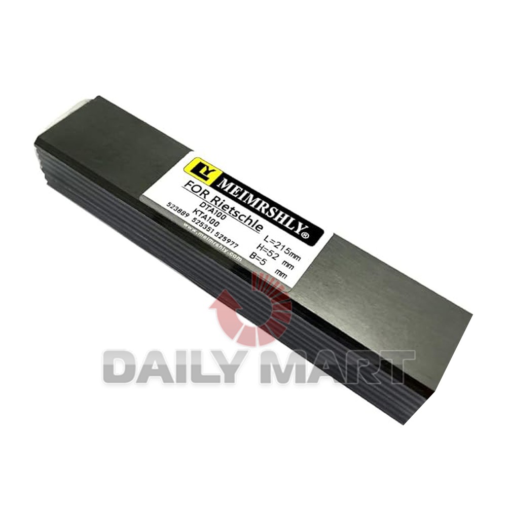 New In Box RIETSCHLE 523889 525351 525977 Carbon Vane Set 215×52×5mm