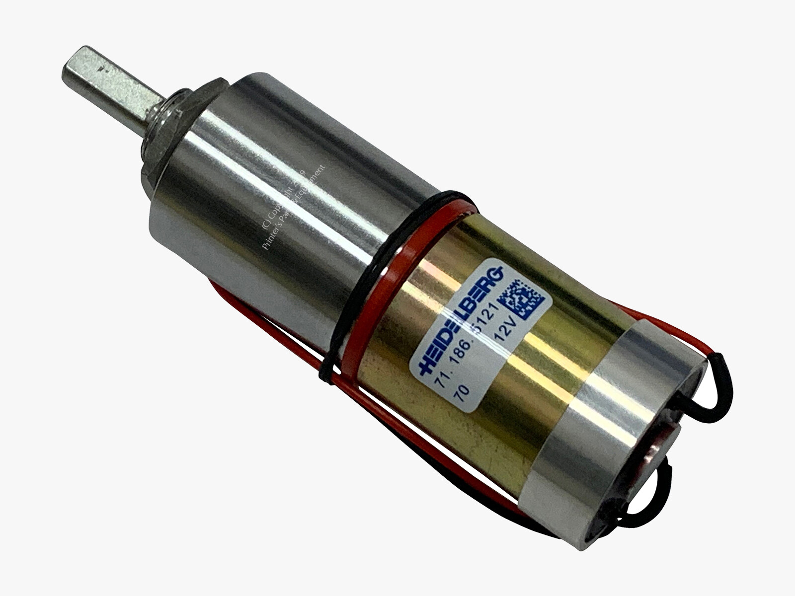 Geared Motor 71.186.5121 / H12406C Offset Printing Parts
