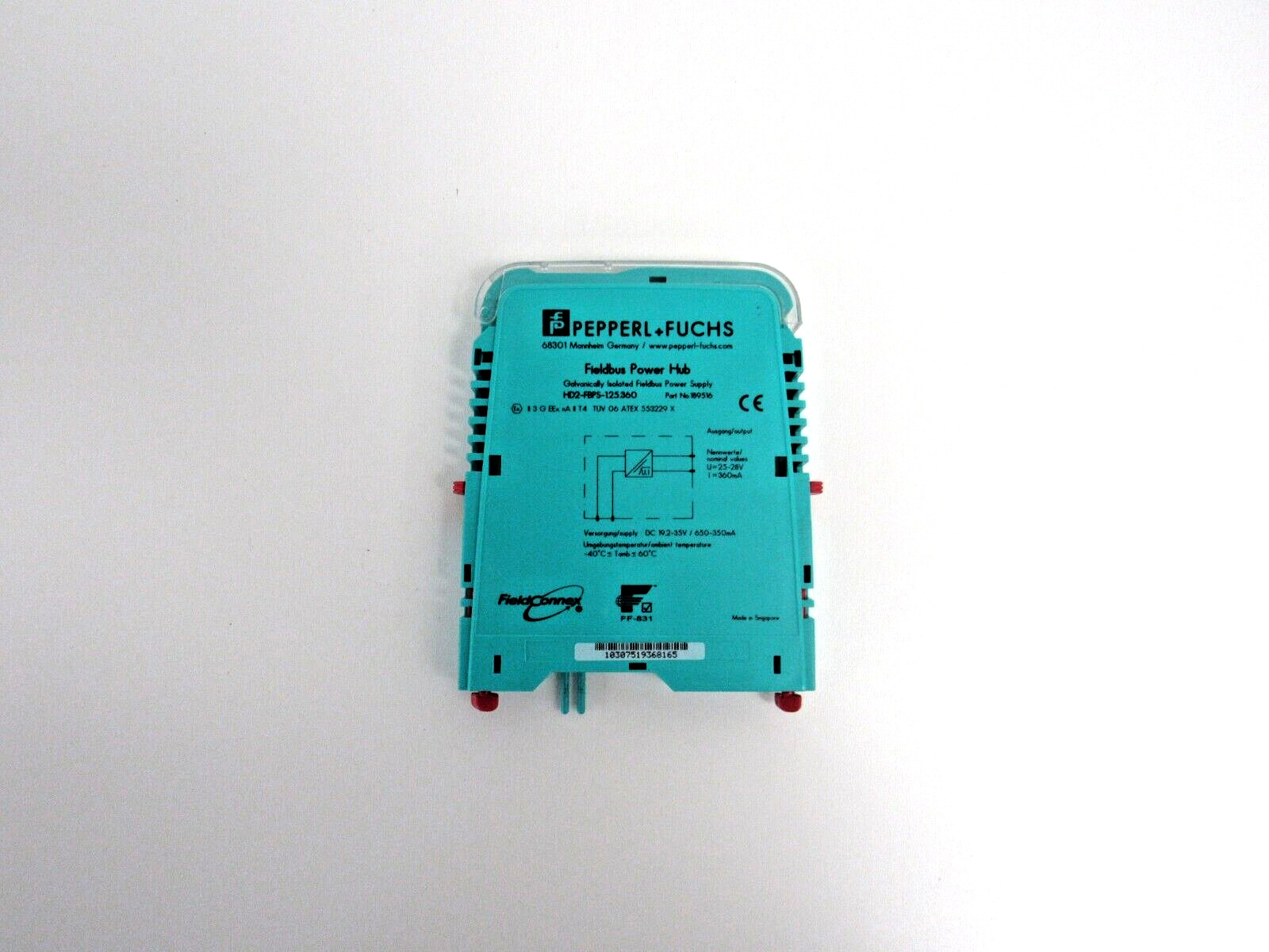 PepperL+Fuchs HD2-FBPS-1.25.360 Fieldbus Power Hub 189516     12-3