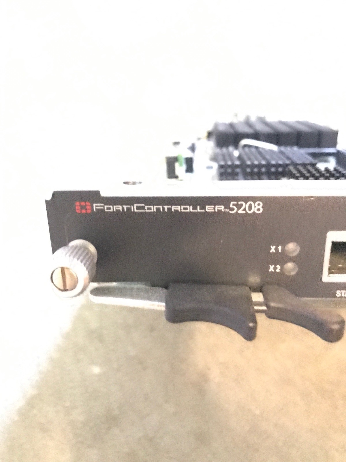 Fortinet FortiController 5208 Computer Board Firewall Assembly Used