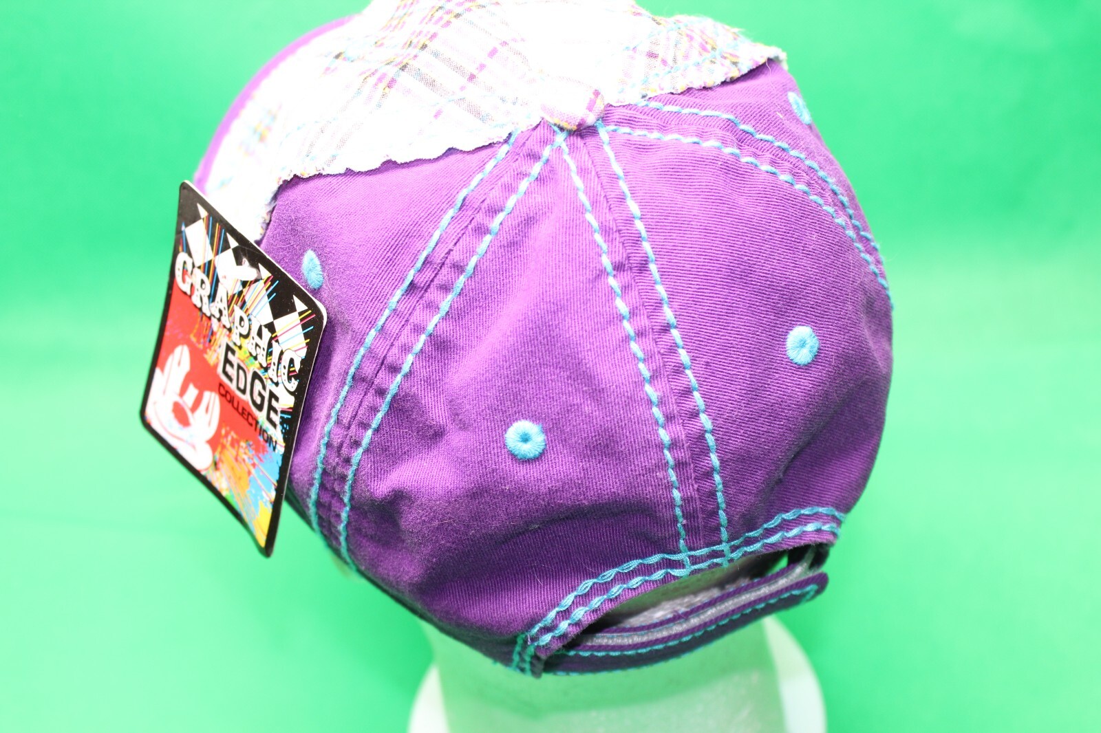 Disney Parks Mickey Mouse Bedazzled Hook Youth Cap Adjustable